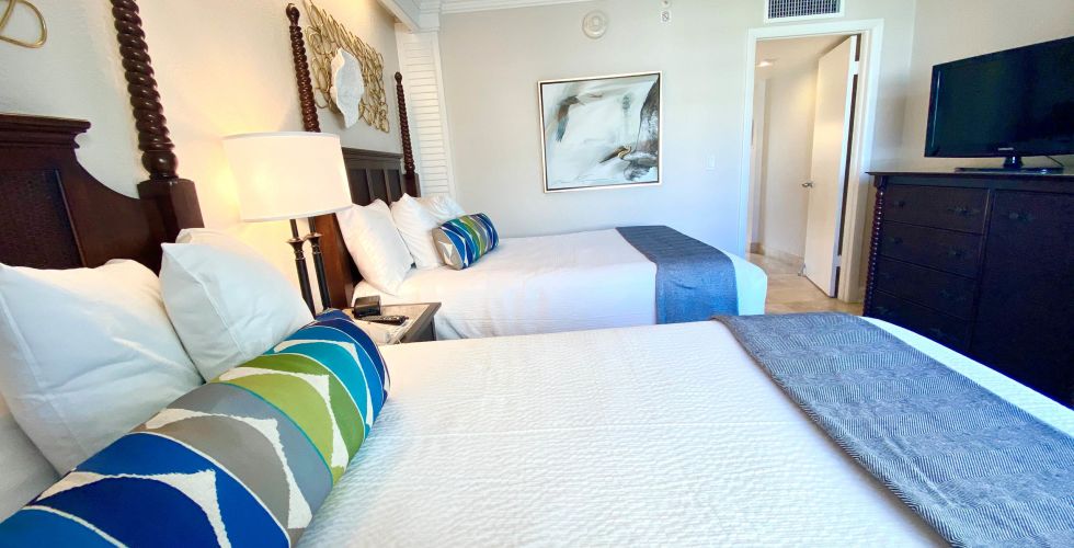 A Large Bed In A Room