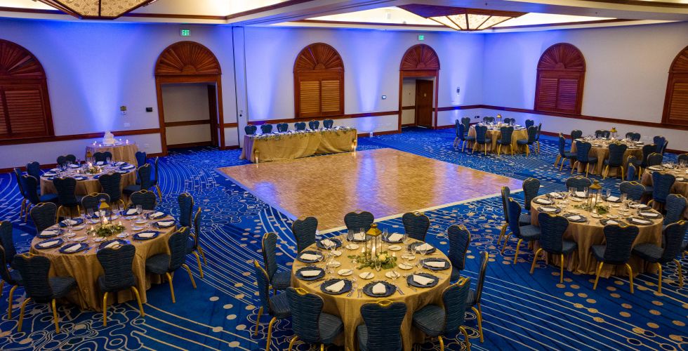 A Room With Tables And Chairs