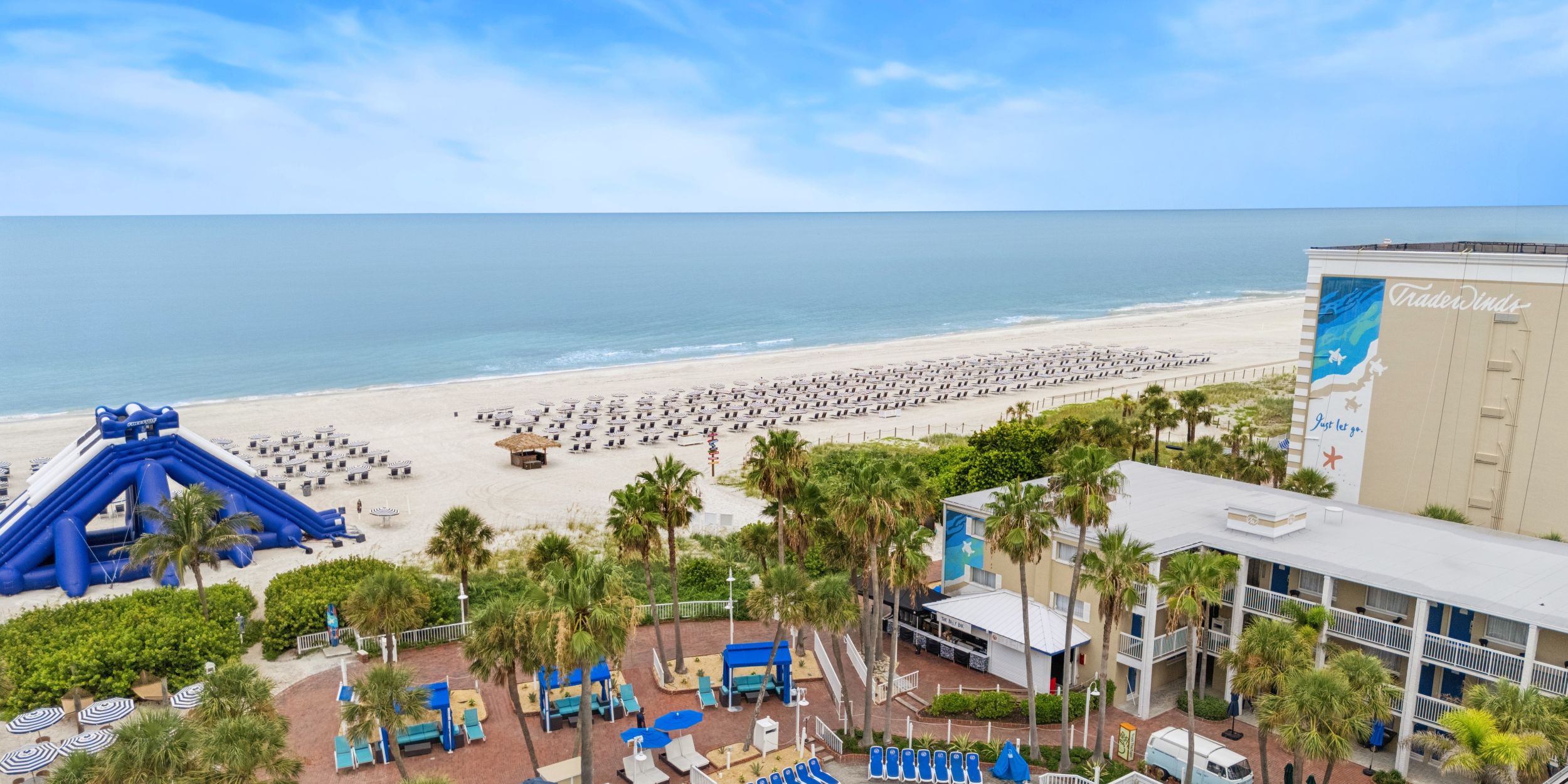 A Resort With A Beach And Ocean