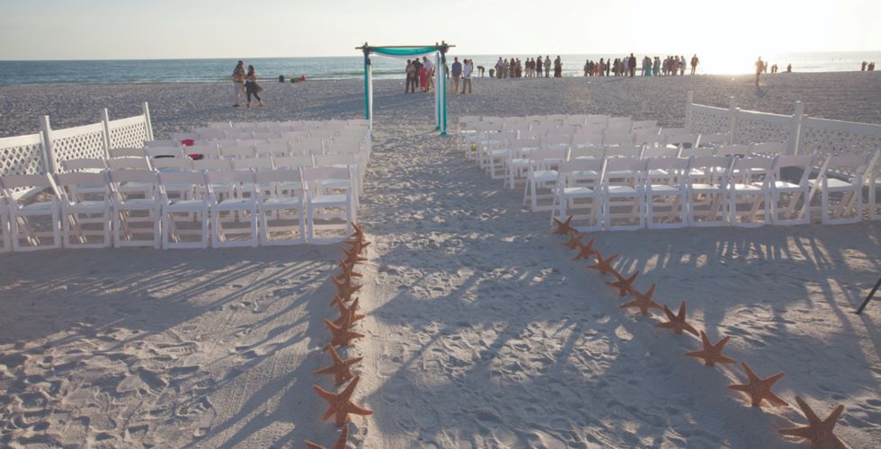 A Group Of People On A Beach